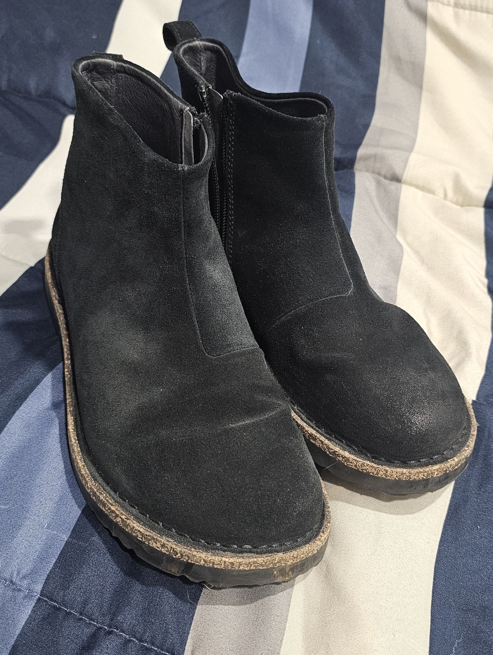 Birkenstock Suede Leather Ankle Boots
